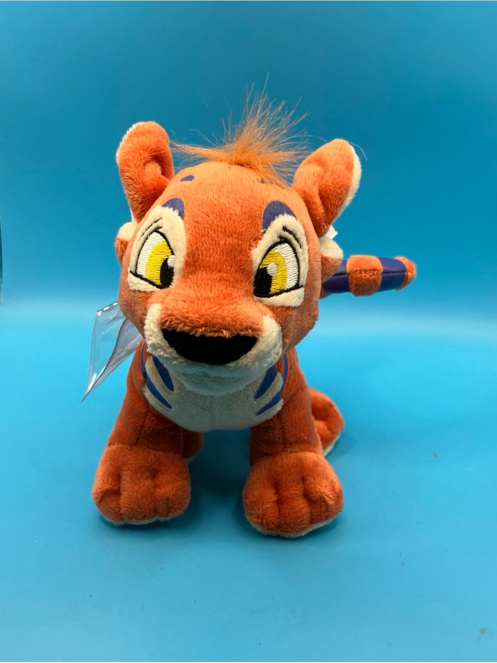 Neopets  2008 Orange KOUGRA Plush TIGER 6" Jakks Pacific